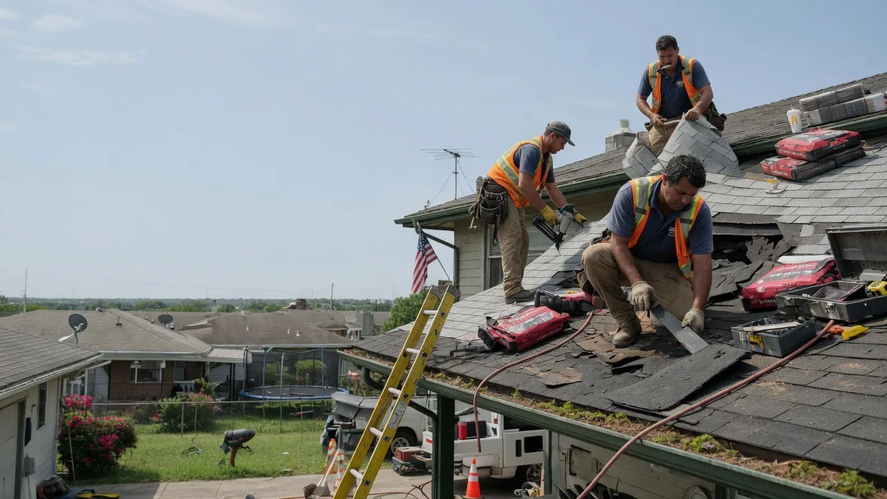 Roof Repair in Denham Springs, LA near me